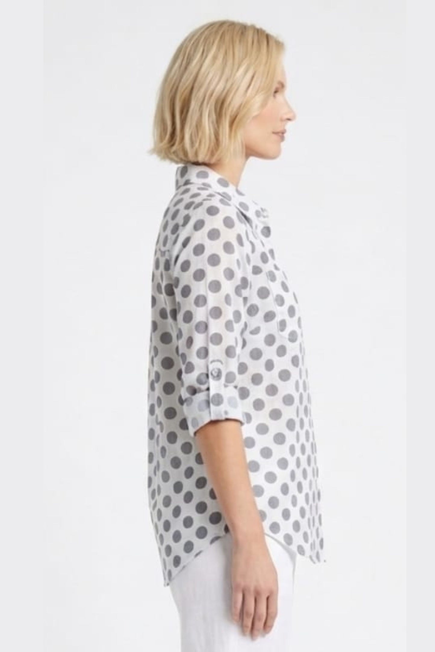 Zac & Rachel Bell-Sleeve Blouse