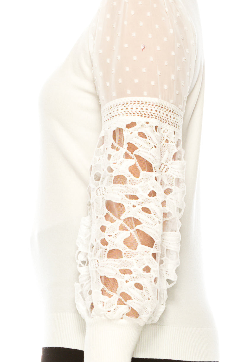 Sioni  Crew Neck Long Sleeve Sweater Top