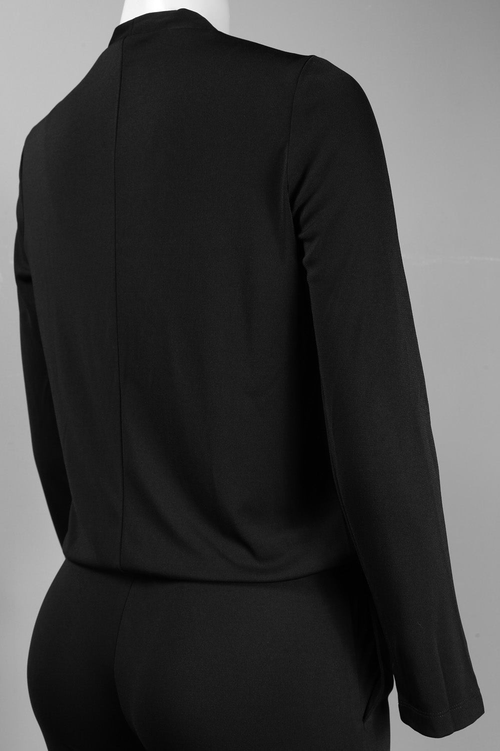 Walter Baker Long Sleeve Surplice Neck Jumpsuit