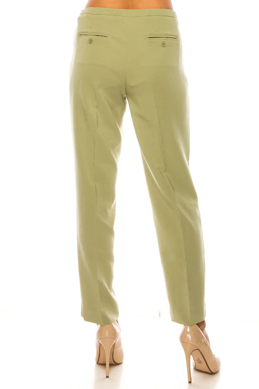 Zac & Rachel Four-Pocket Straight Leg Dress Pants