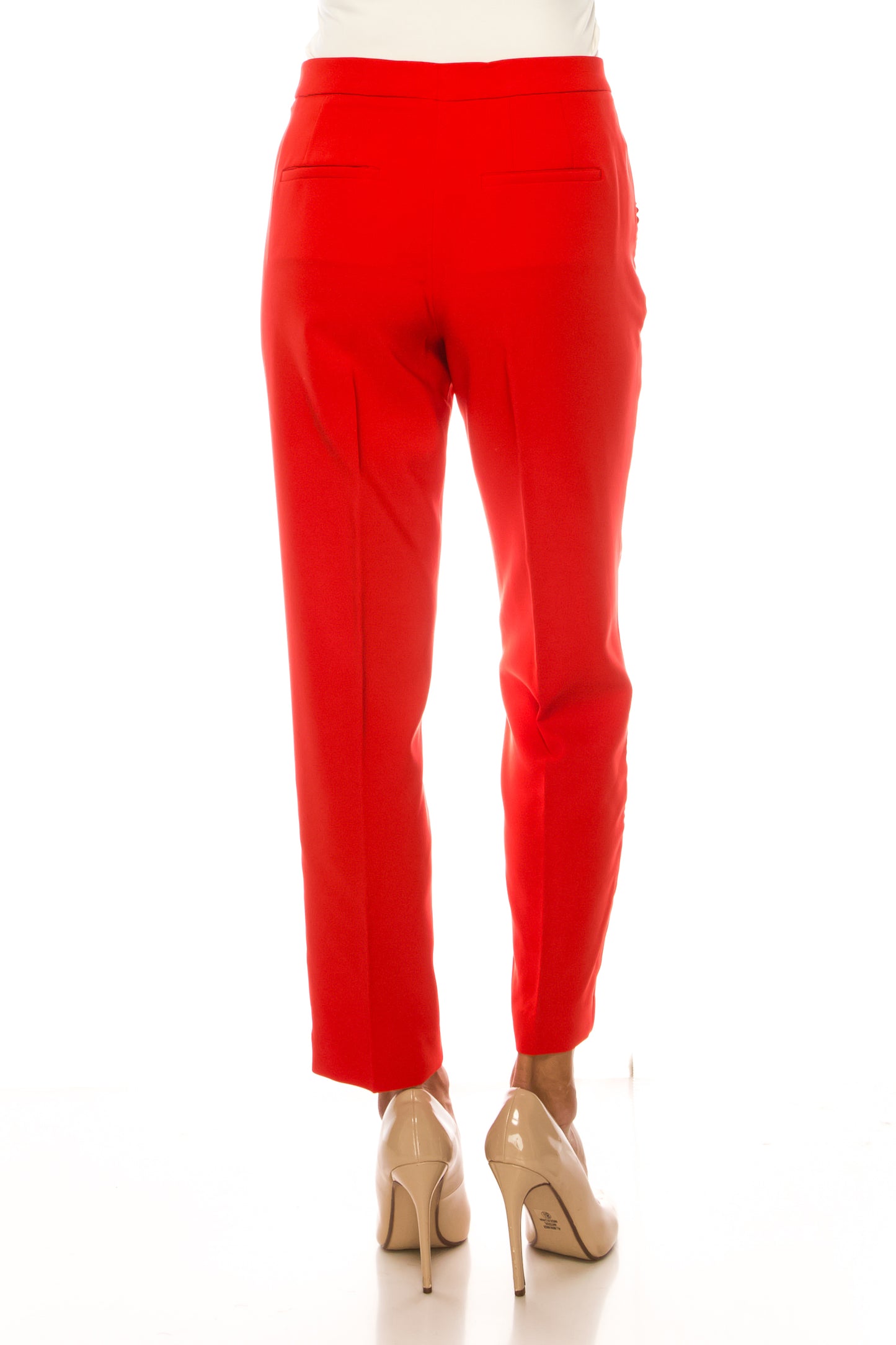 Zac & Rachel Pleated Pocket Slim Ankle Pants