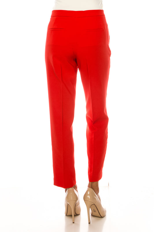 Zac & Rachel Pleated Pocket Slim Ankle Pants