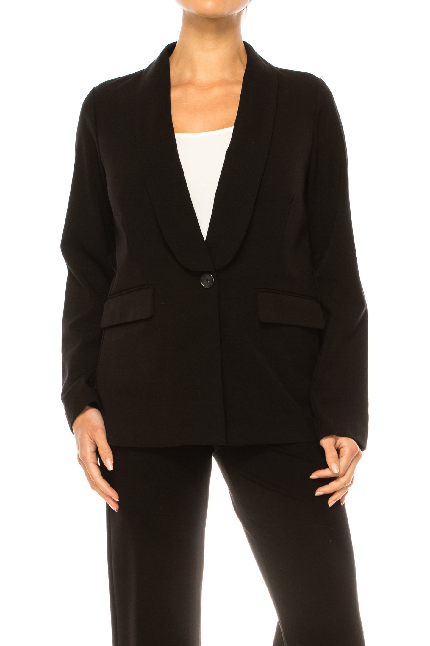 Zac & Rachel Two Front Pocket Suit Jacket Blazer