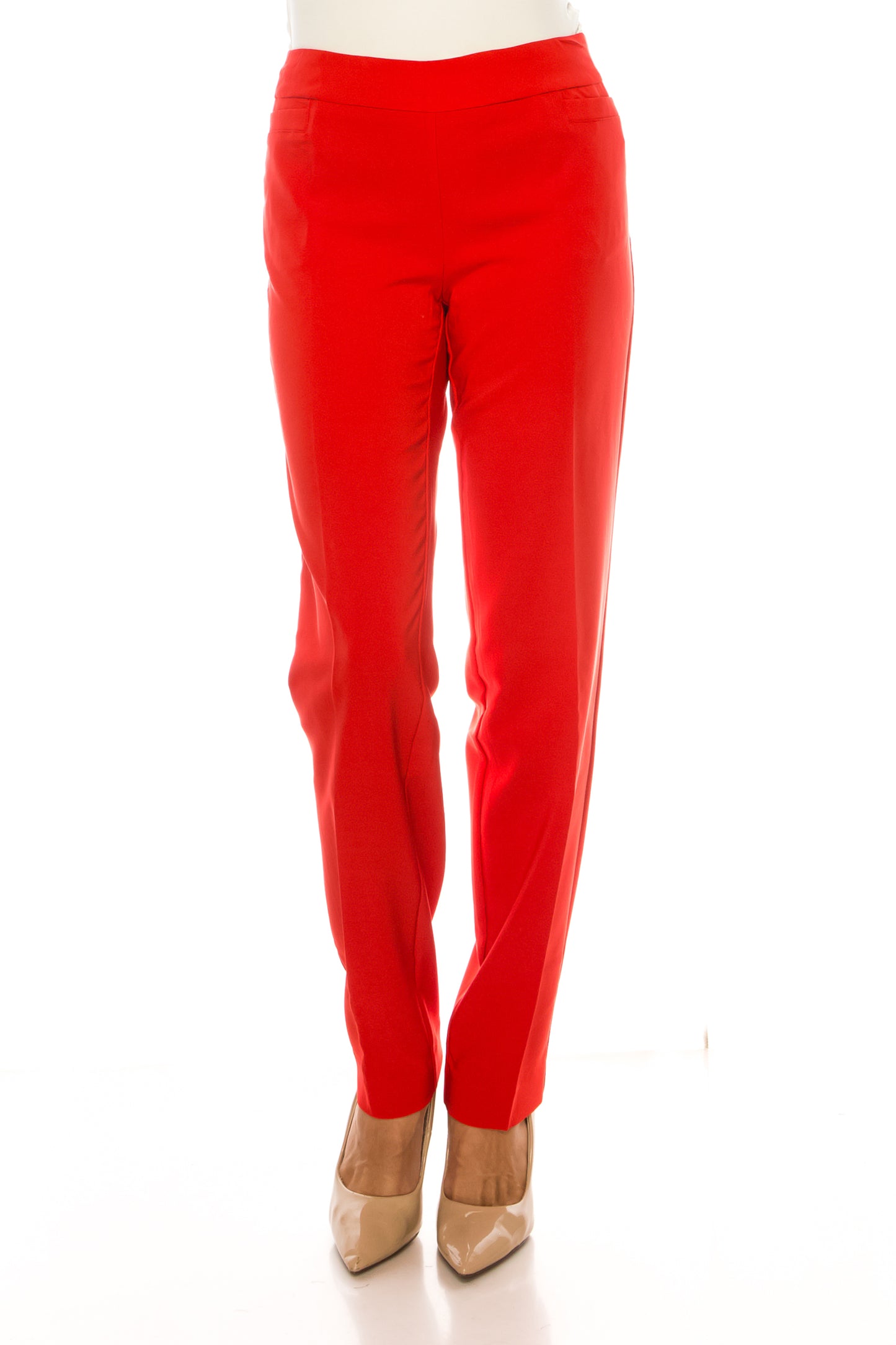 Zac & Rachel Straight Leg Pull-On Pants
