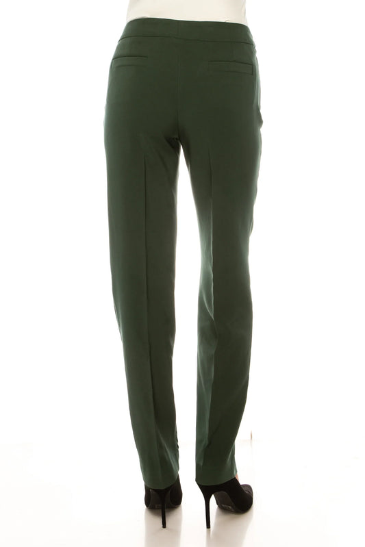 Zac & Rachel Straight Leg Pull-On Pants