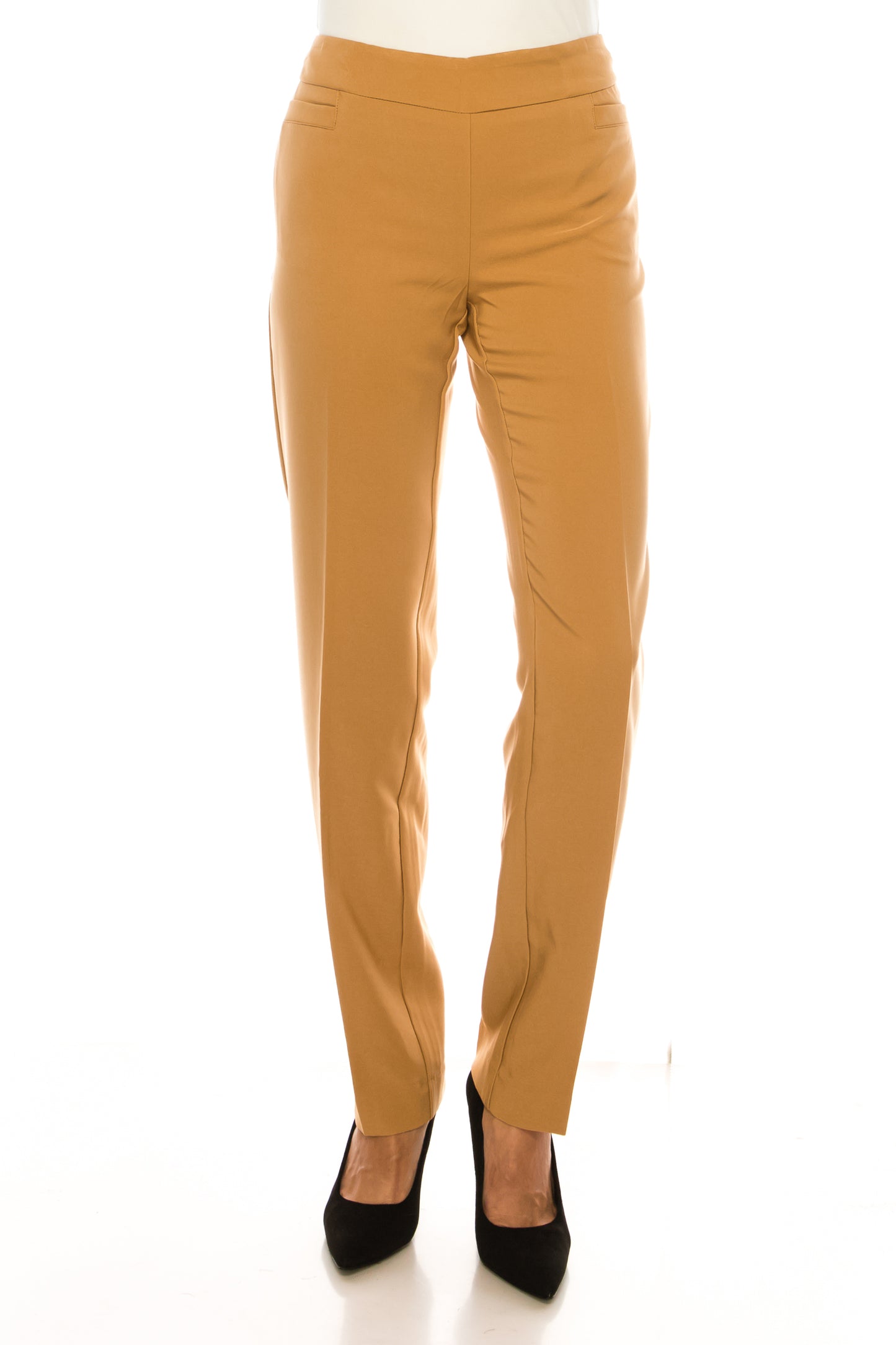 Zac & Rachel Straight Leg Pull-On Pants