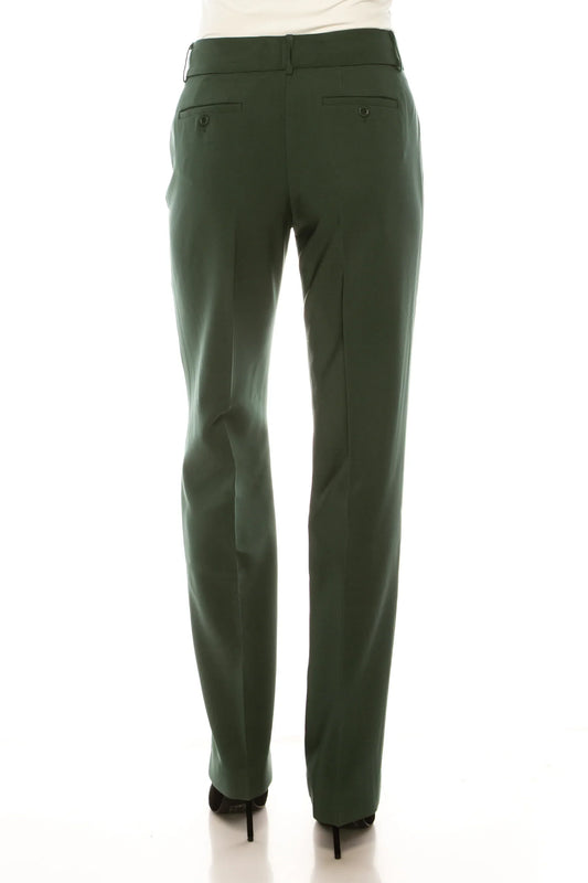 Zac & Rachel Straight Leg Zip Up Pants