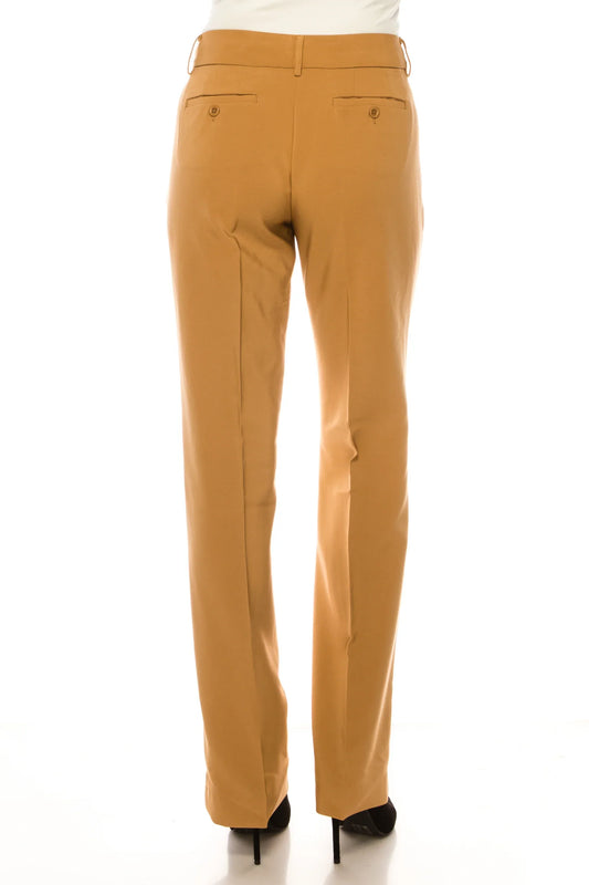 Zac & Rachel Straight Leg Zip Up Pants
