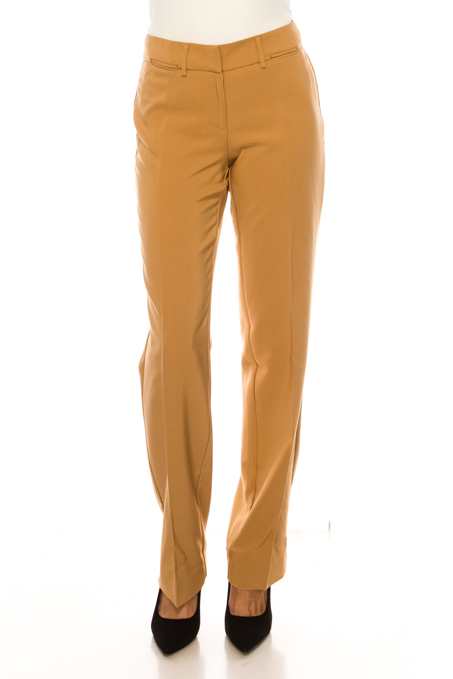 Zac & Rachel Straight Leg Zip Up Pants