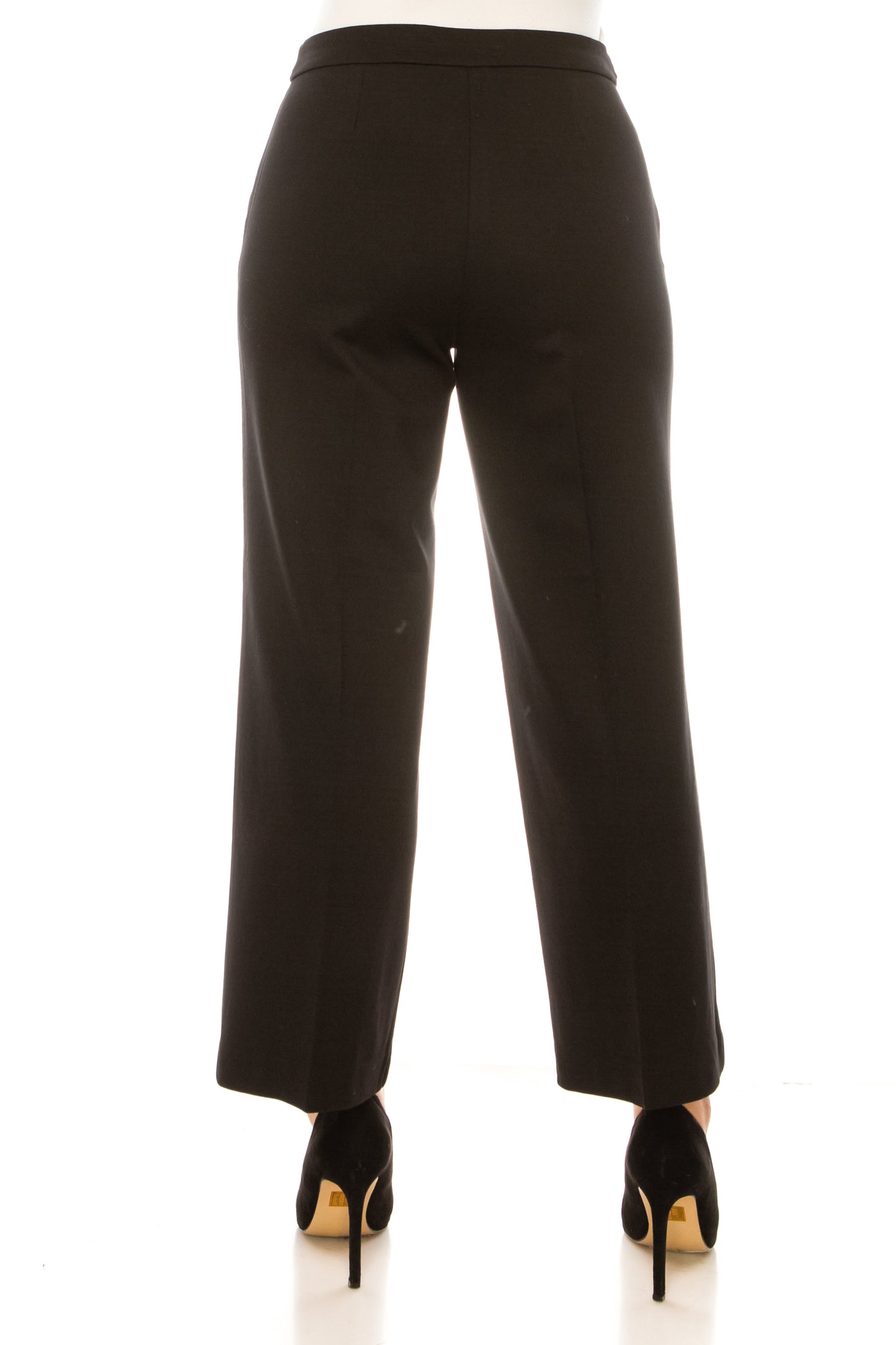 Zac & Rachel Wide Leg Pull-On Dress Pants
