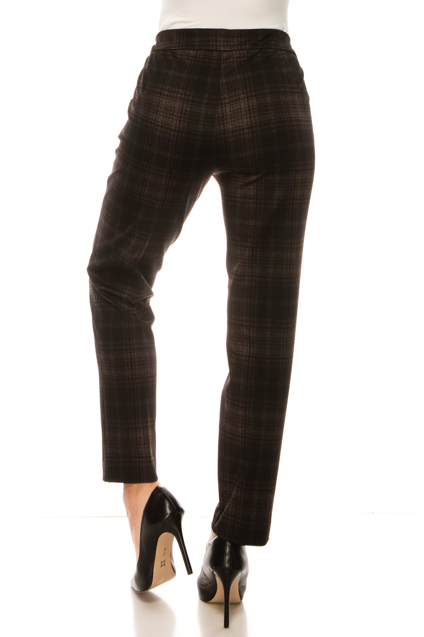 Zac & Rachel Pull On Front Pocket Print Pants