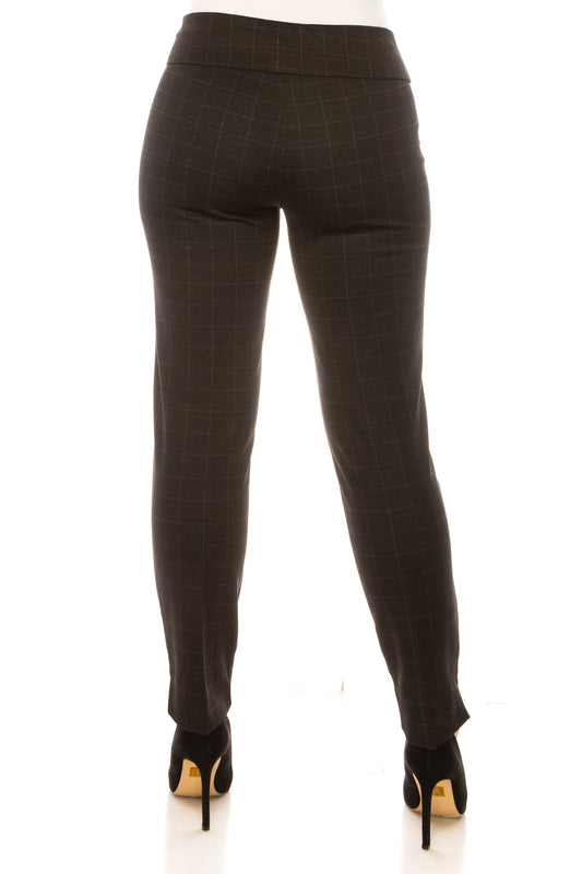 Zac & Rachel Figure-Defining Slim Ankle Pull On Pants