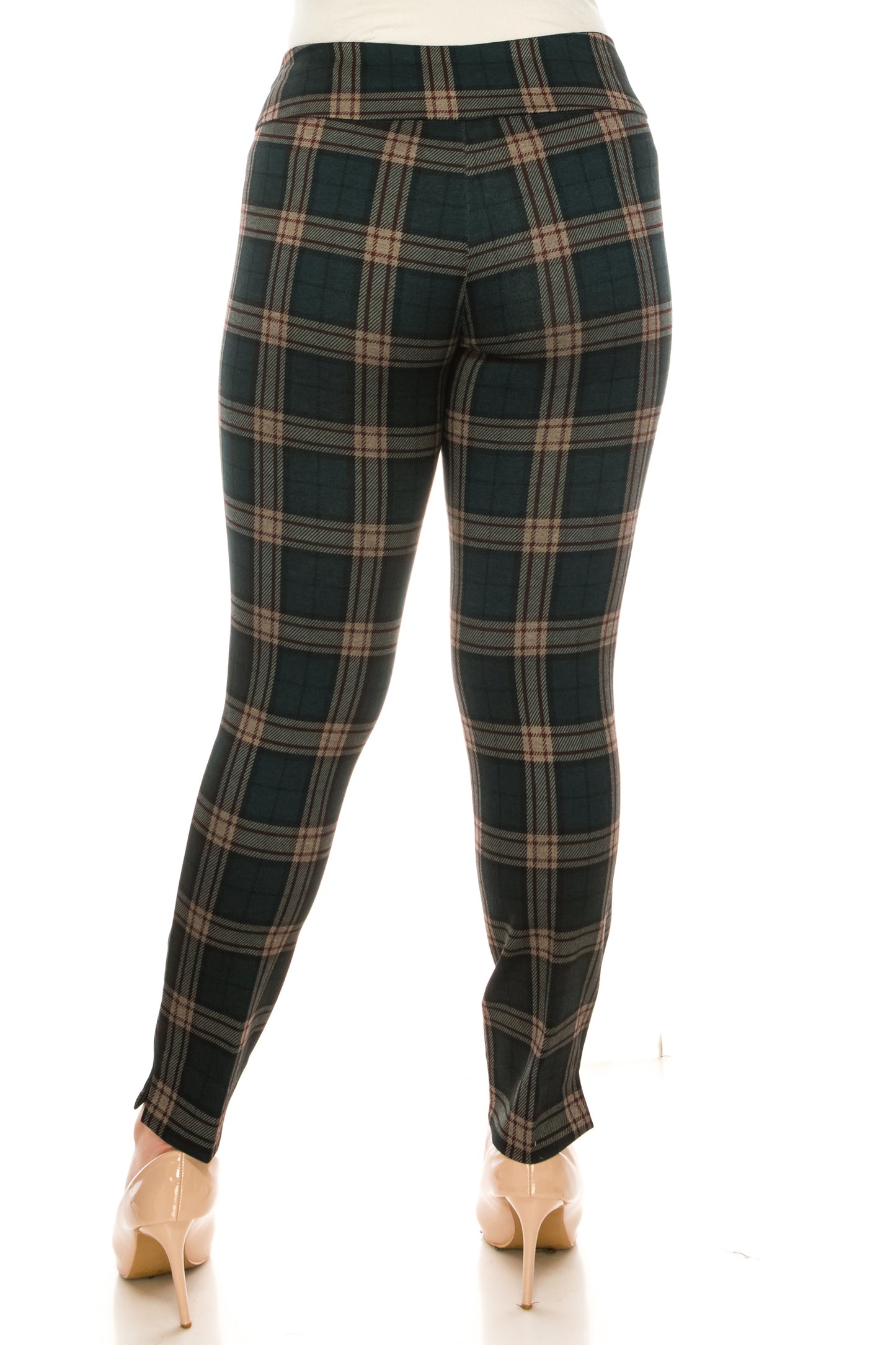 Zac & Rachel Figure Defining Slim Ankle Pull On Pants