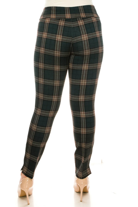 Zac & Rachel Figure Defining Slim Ankle Pull On Pants