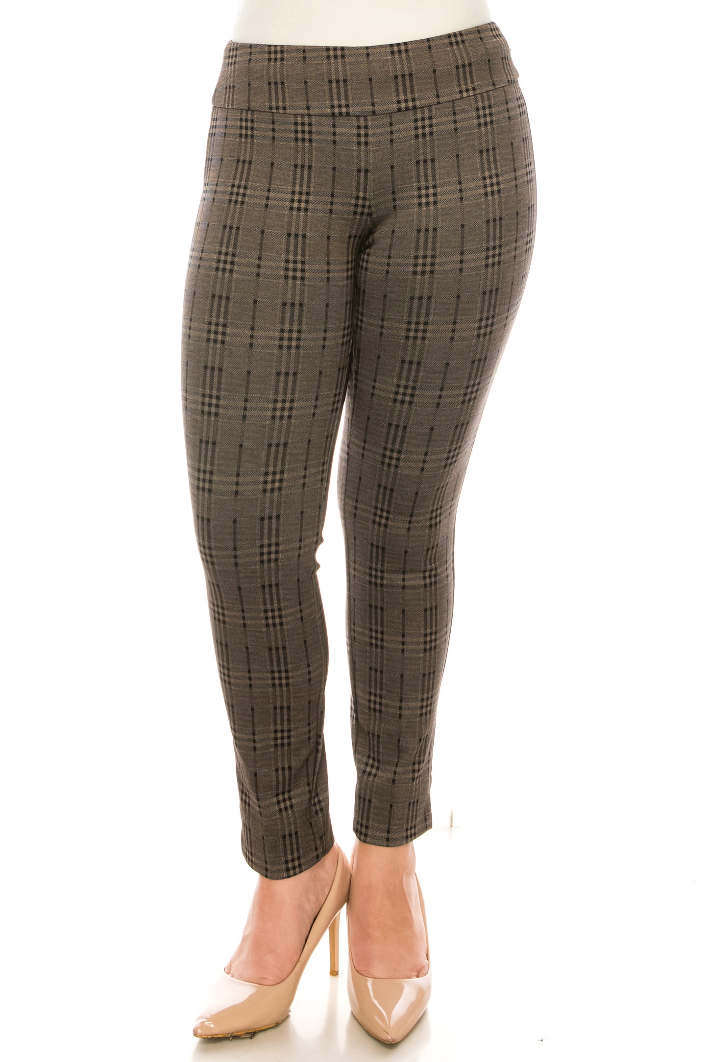 Zac & Rachel Figure Defining Slim Ankle Pull On Pants