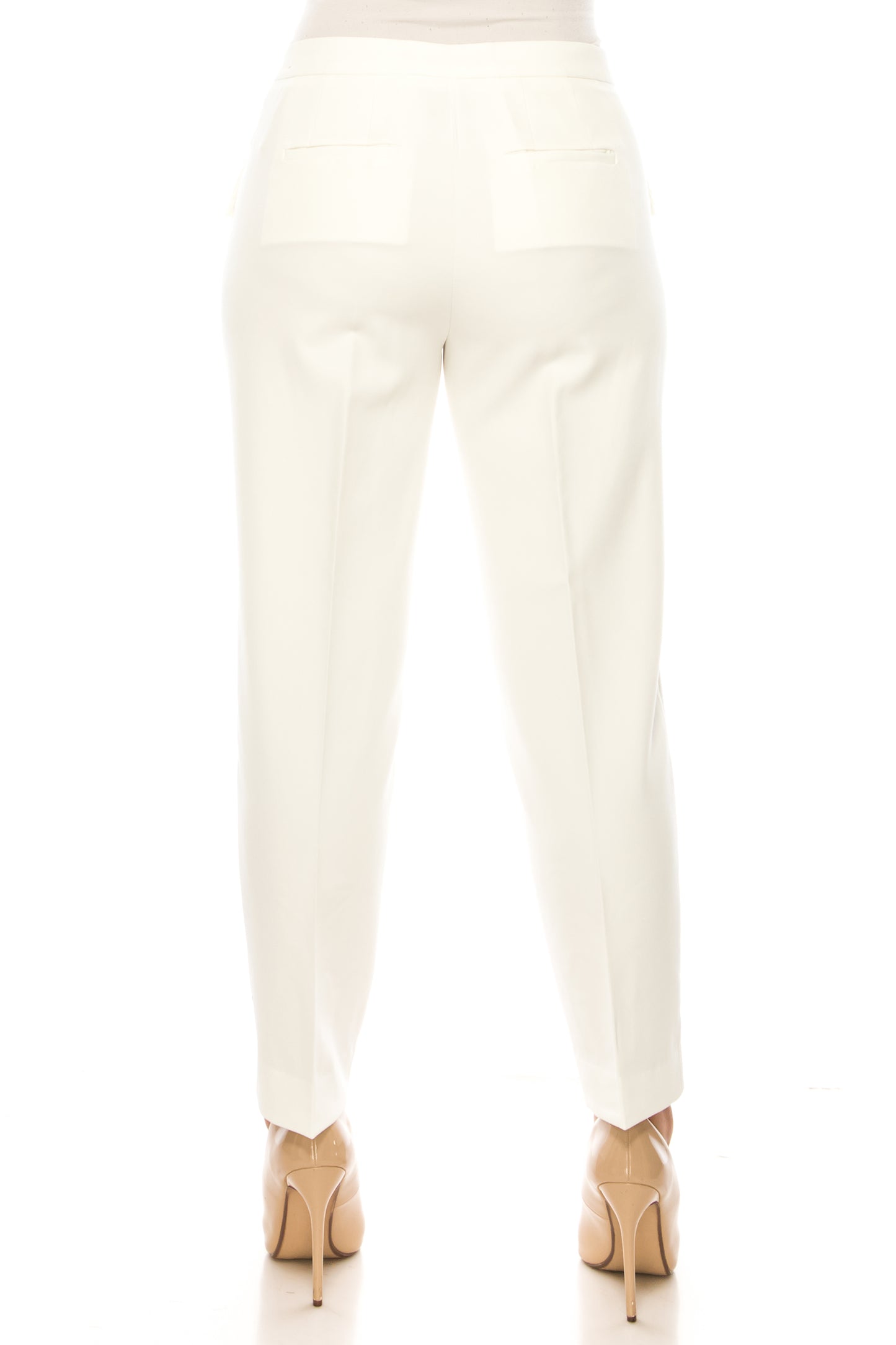 Zac & Rachel Pleated Pocket Slim Ankle Pants