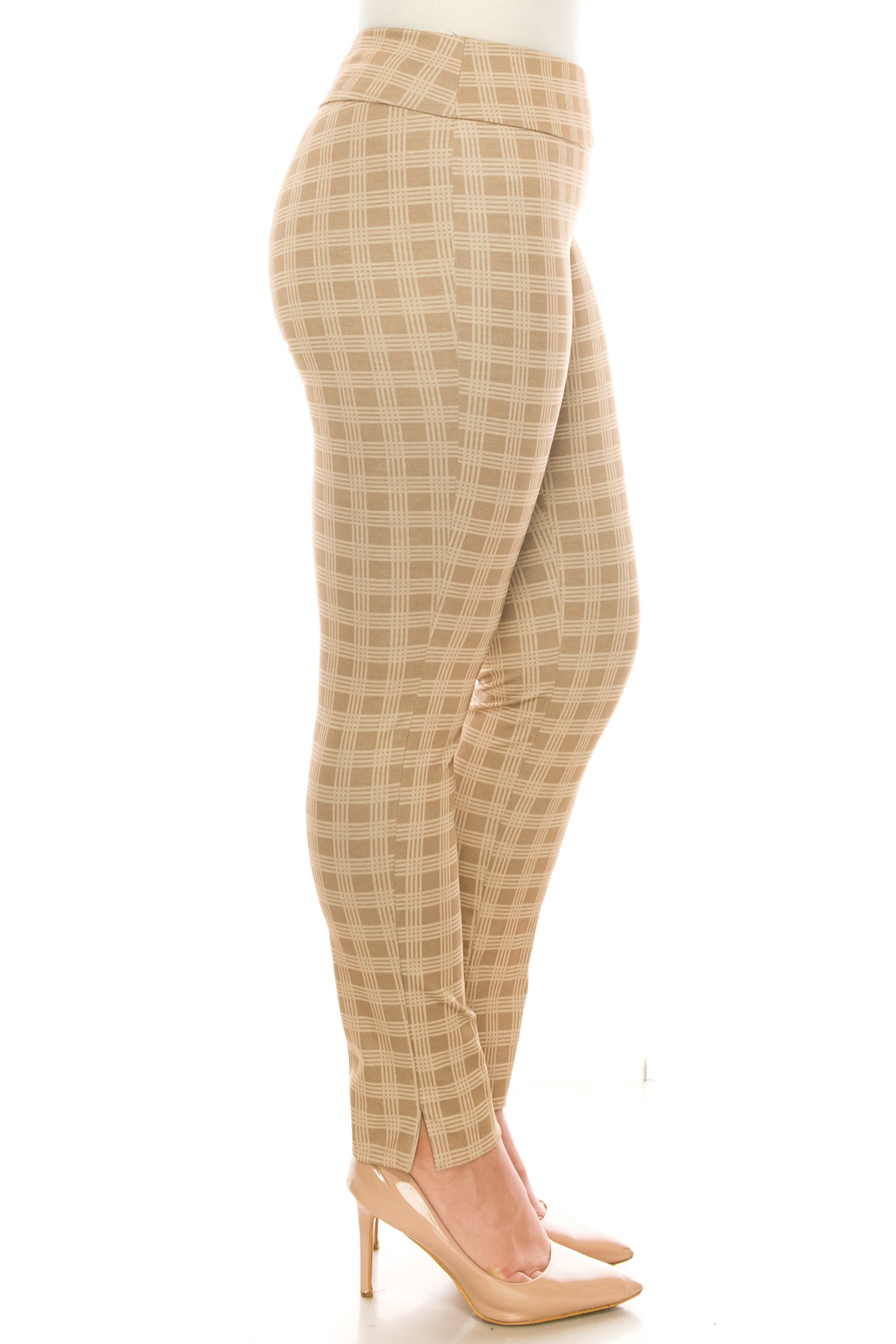 Zac & Rachel Printed Slim Ankle Pull-On Pants