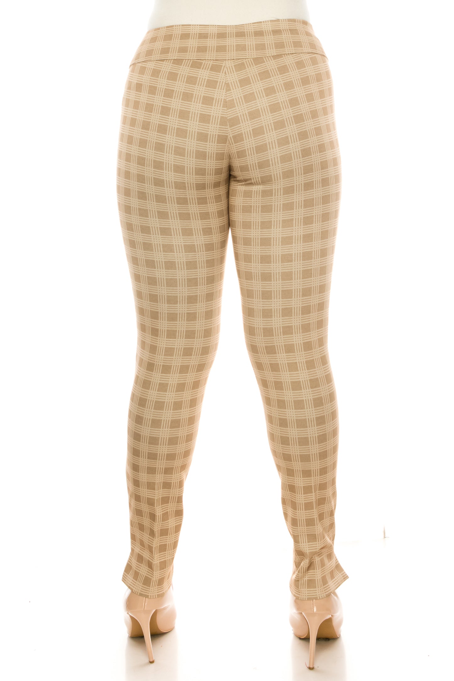 Zac & Rachel Printed Slim Ankle Pull-On Pants
