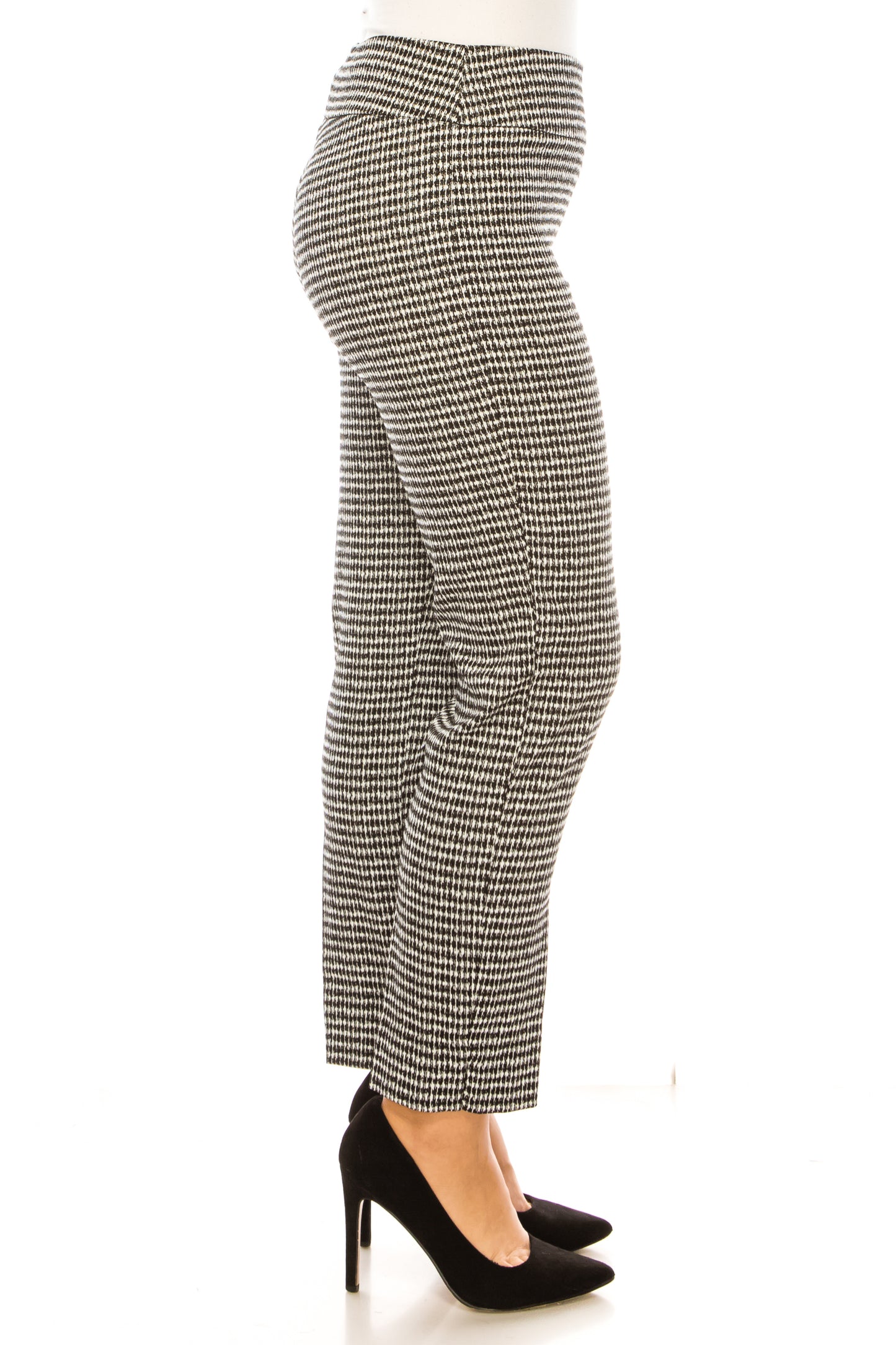 Zac & Rachel Pull-On Straight Leg Printed Pants