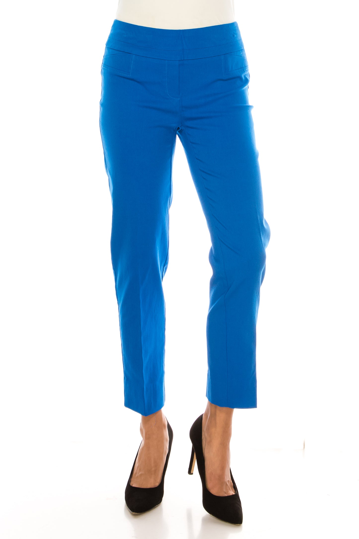 Zac & Rachel Faux-Pocket Ankle Length Jeggings