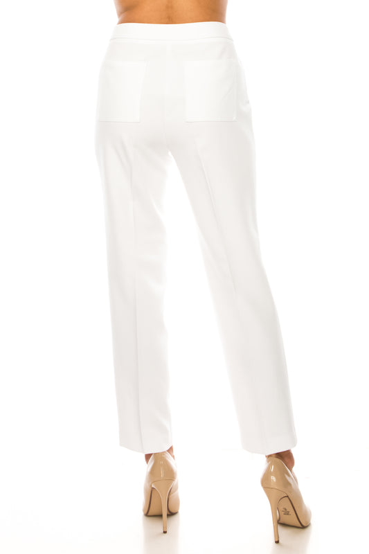Zac & Rachel Four-Pocket Slim Leg Dress Pants