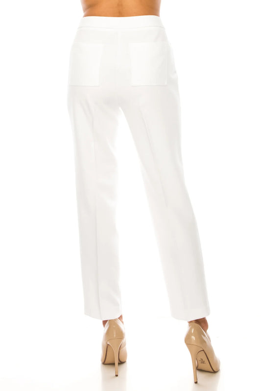 Zac & Rachel Four-Pocket Slim Leg Dress Pants