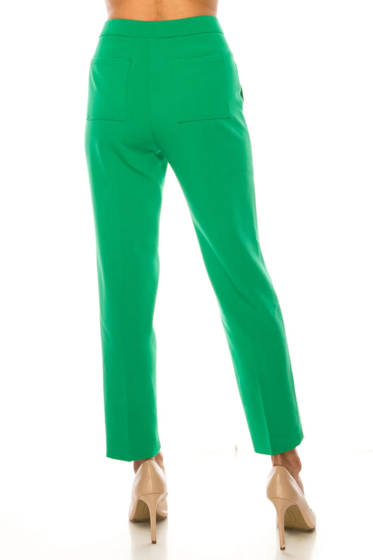 Zac & Rachel Four-Pocket Slim Leg Dress Pants