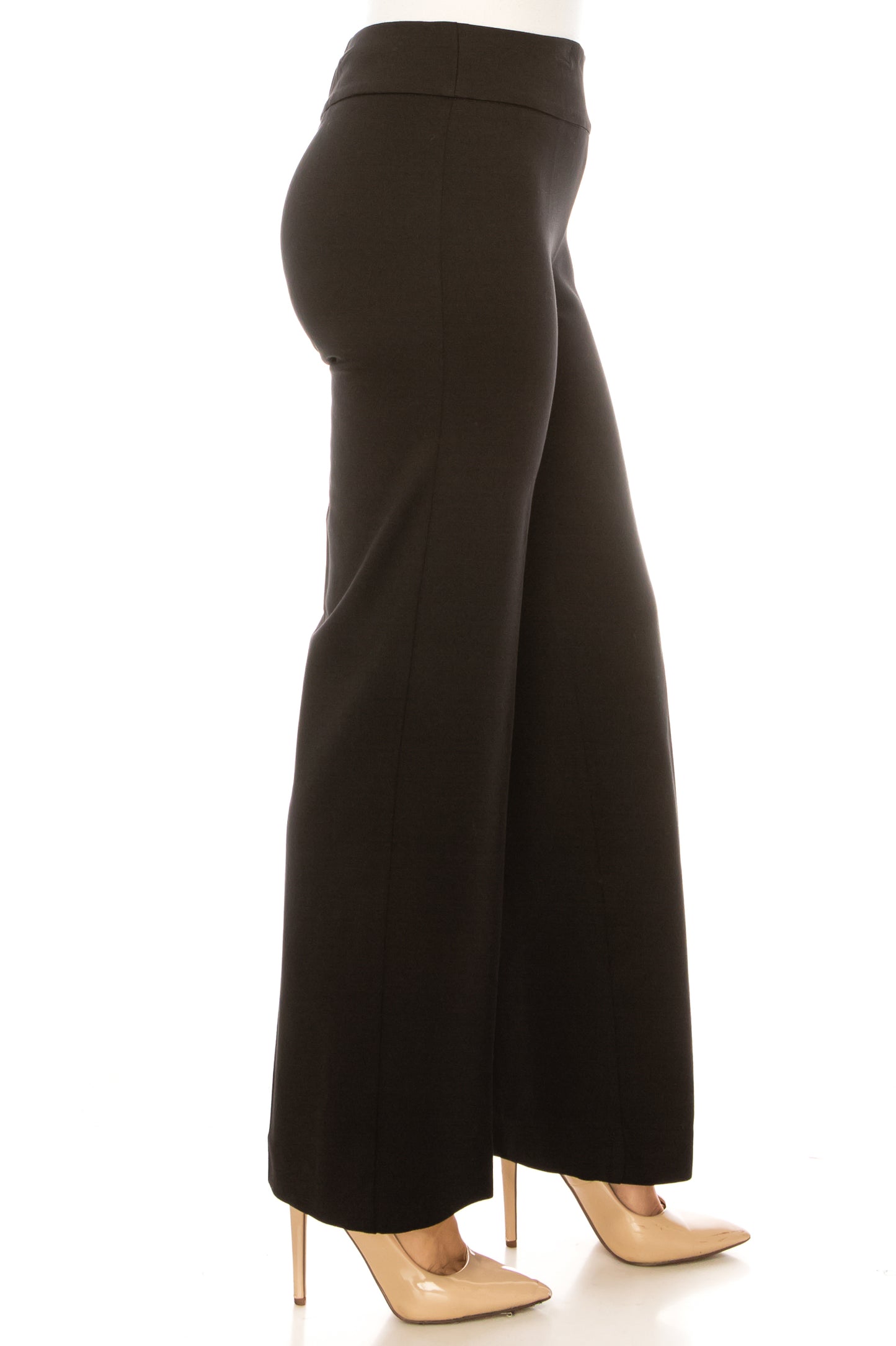 Zac & Rachel Wide Leg Pull-On Elastic Waist Pants