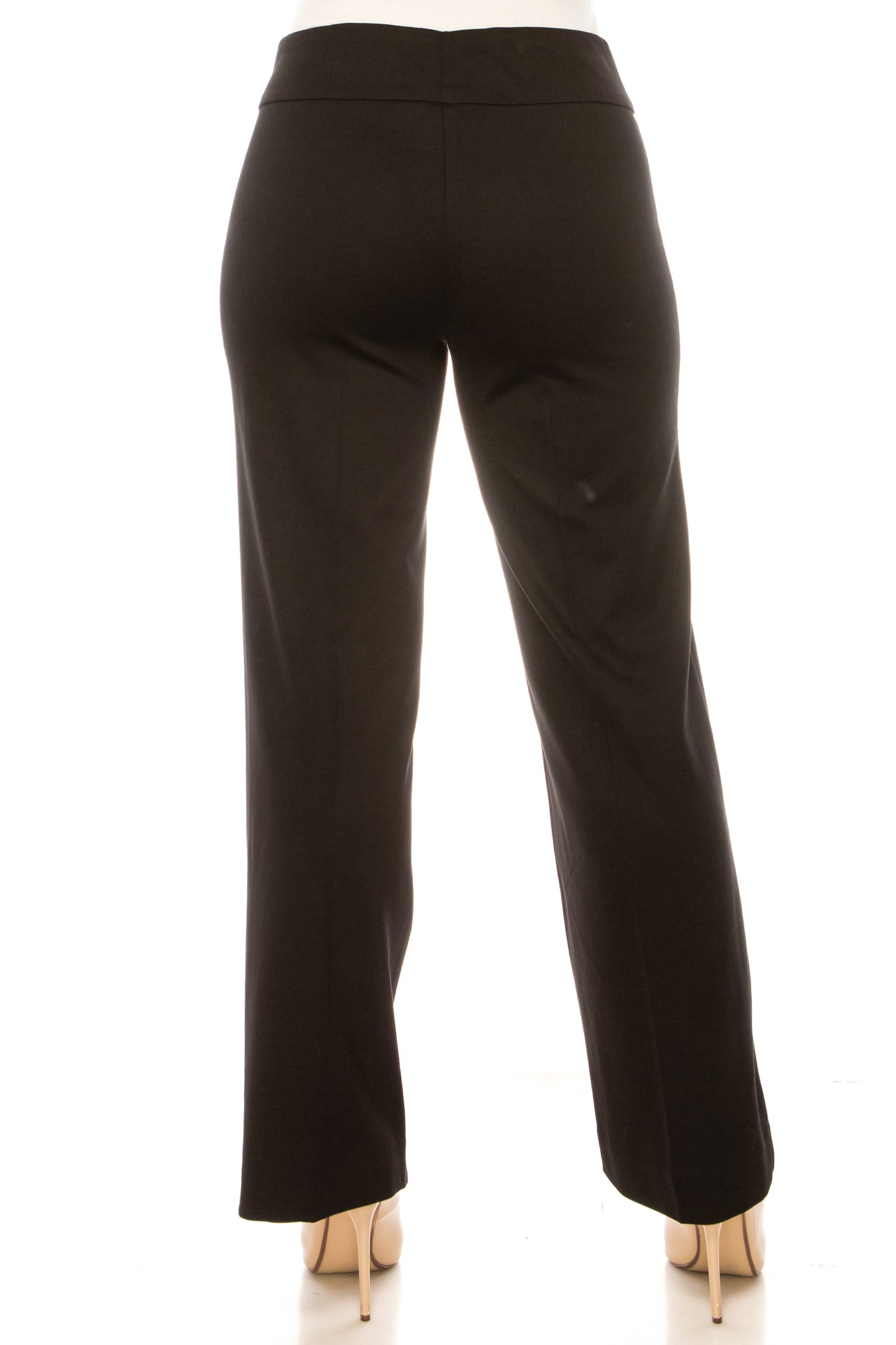 Zac & Rachel Wide Leg Pull-On Elastic Waist Pants