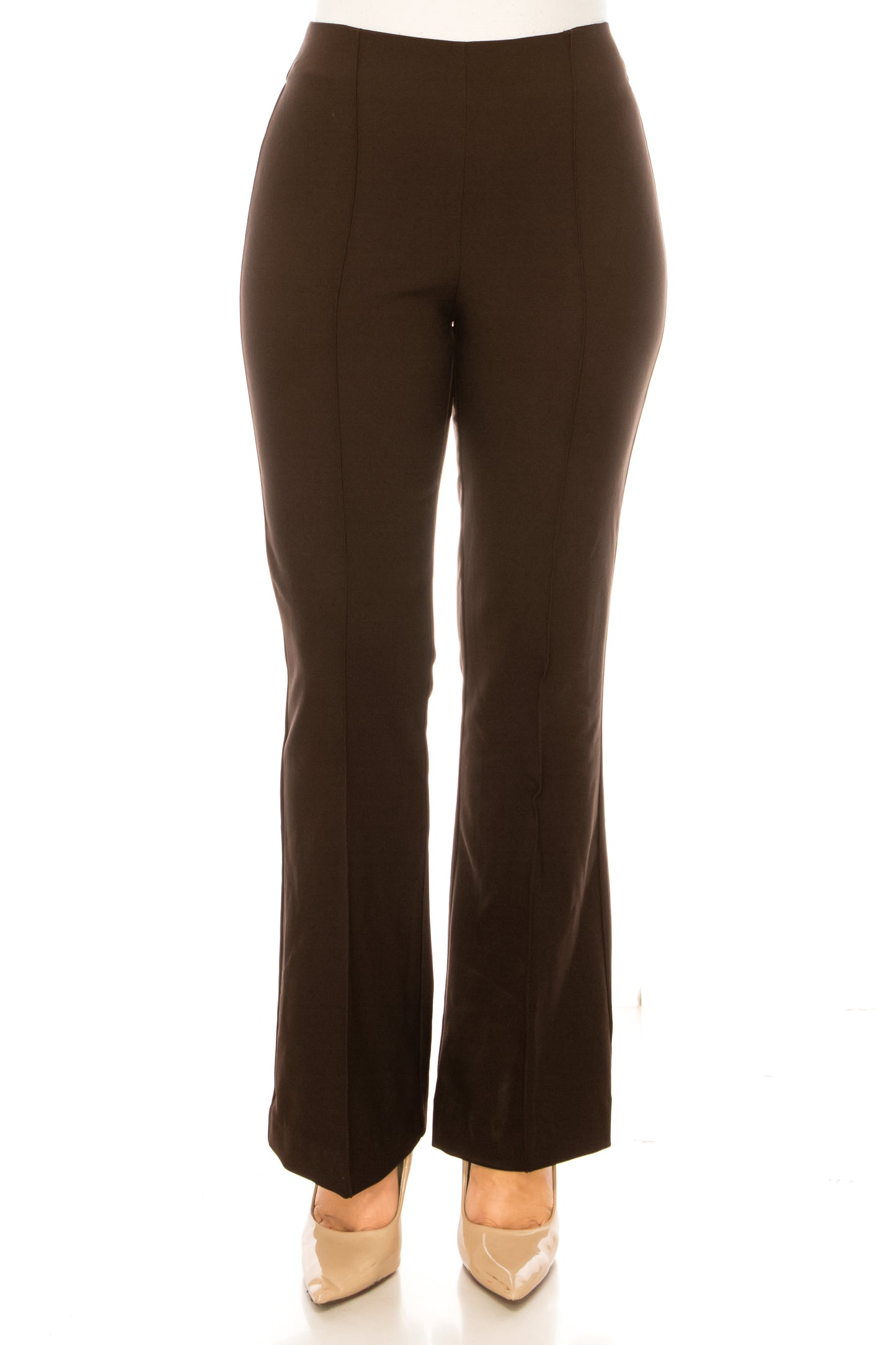 Zac & Rachel Fit & Flare Pull-On Dress Pants