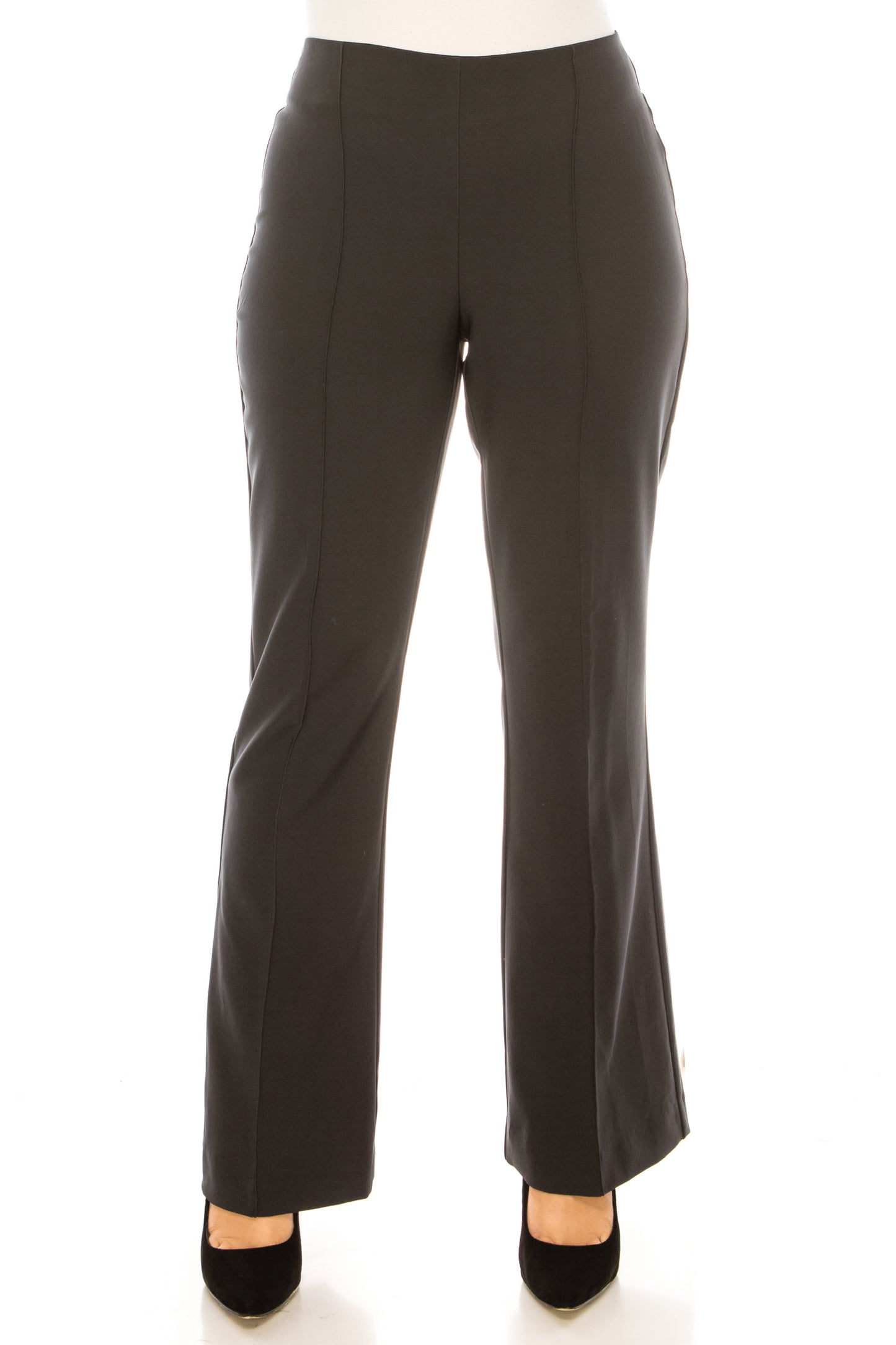 Zac & Rachel Fit & Flare Pull-On Dress Pants