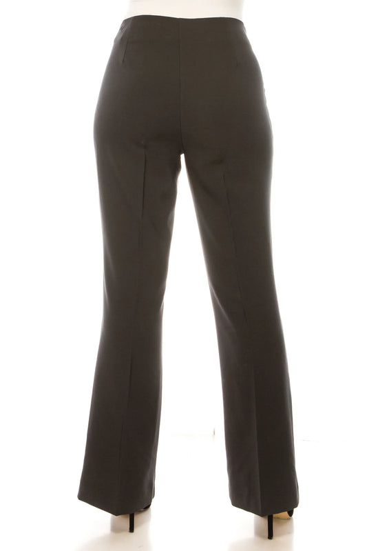 Zac & Rachel Fit & Flare Pull-On Dress Pants