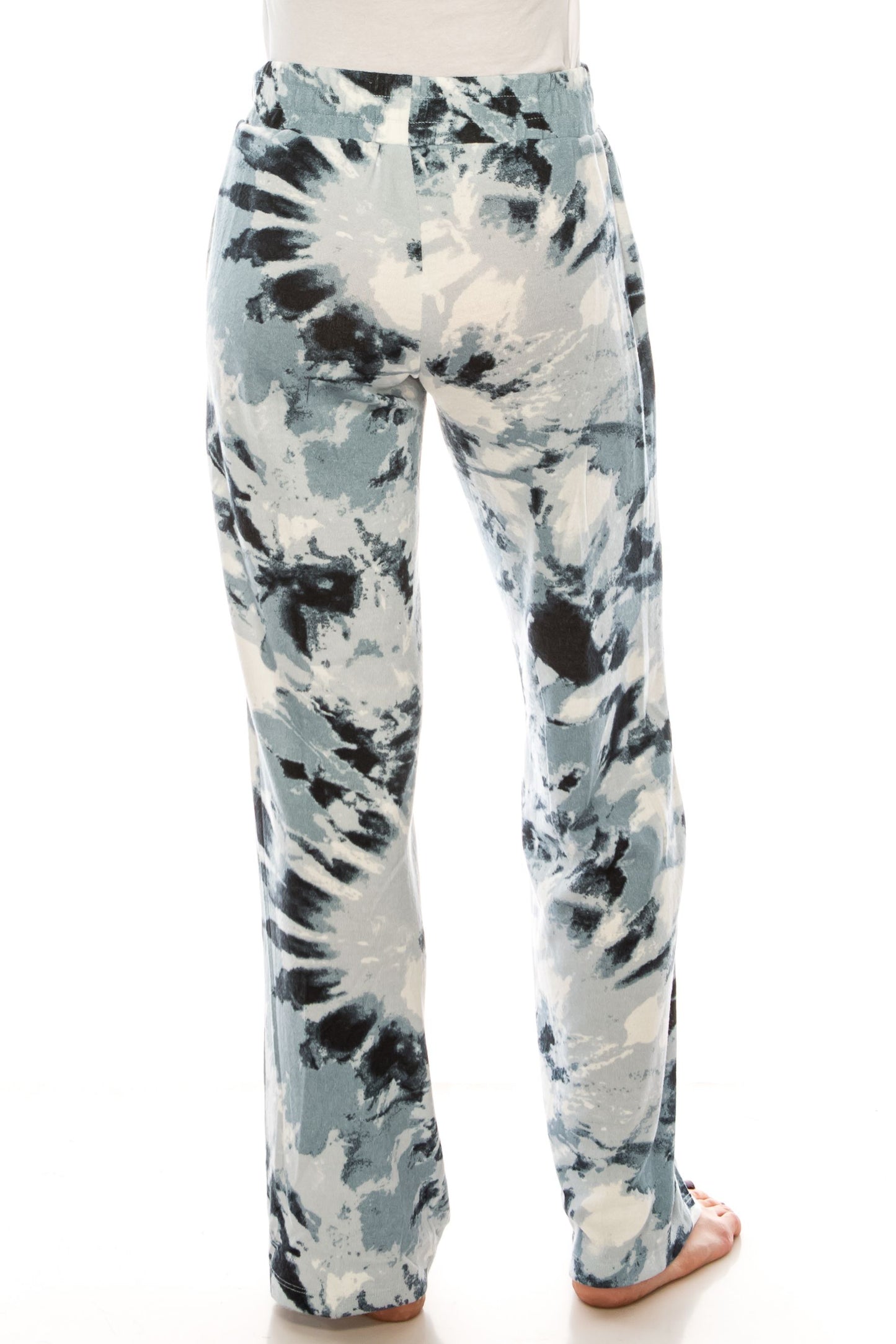 Zac & Rachel Multi-Print Straight Leg Knit Pants
