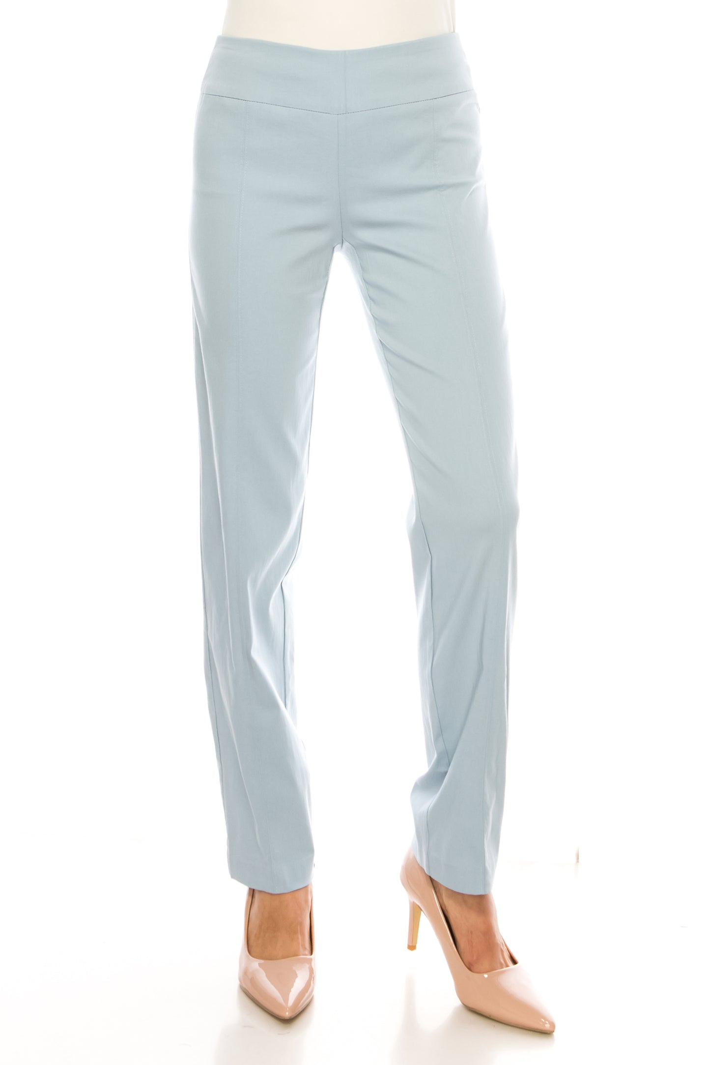 Zac & Rachel Pull-On Elastic Waist Ankle Pants
