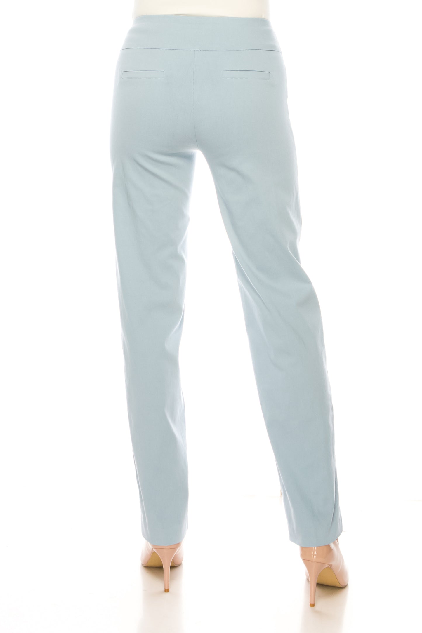 Zac & Rachel Pull-On Elastic Waist Ankle Pants