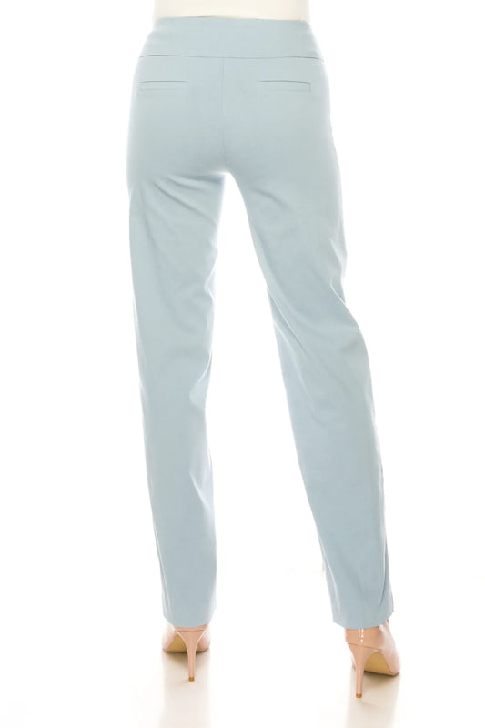 Zac & Rachel Pull-On Elastic Waist Ankle Pants