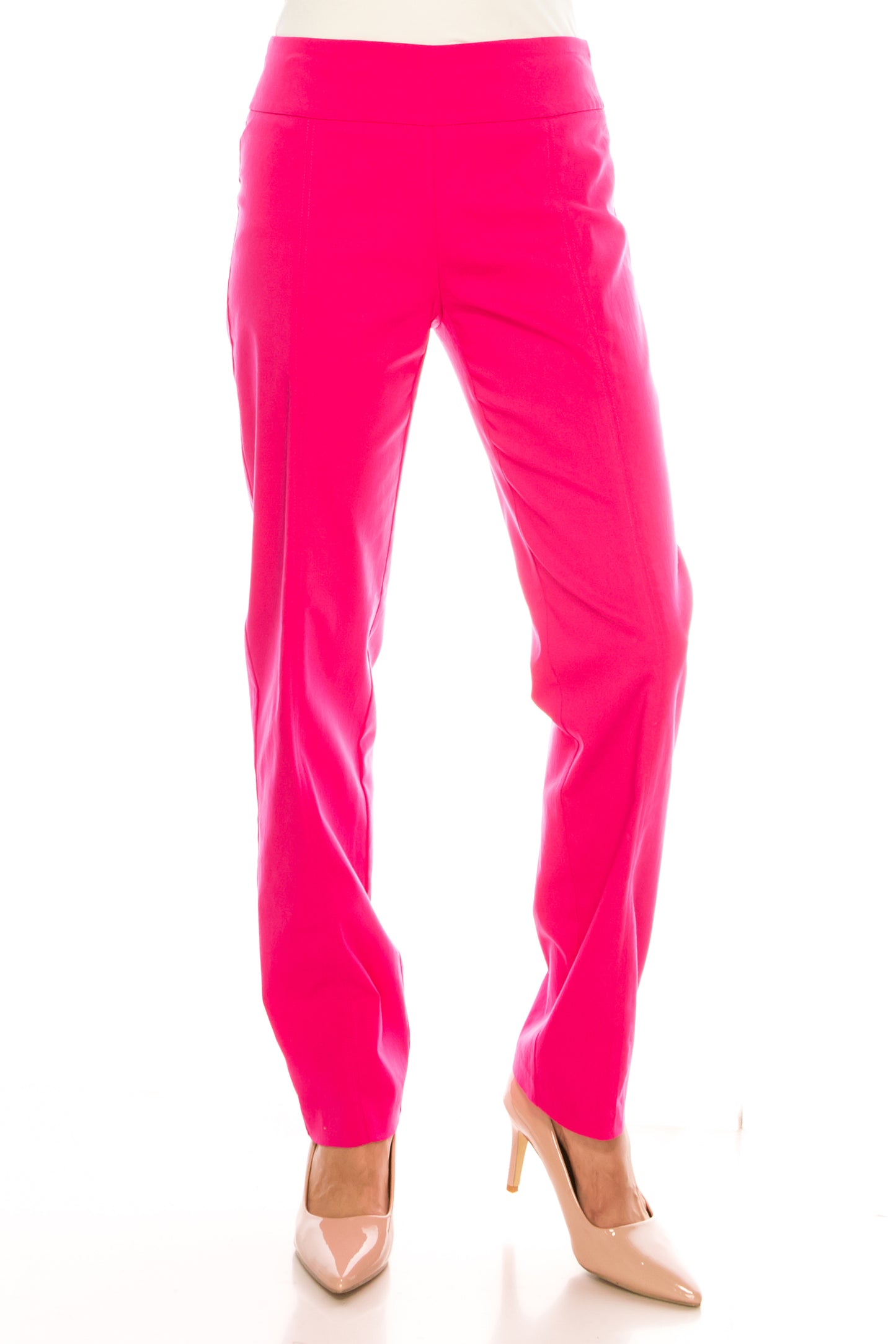 Zac & Rachel Pull-On Elastic Waist Ankle Pants