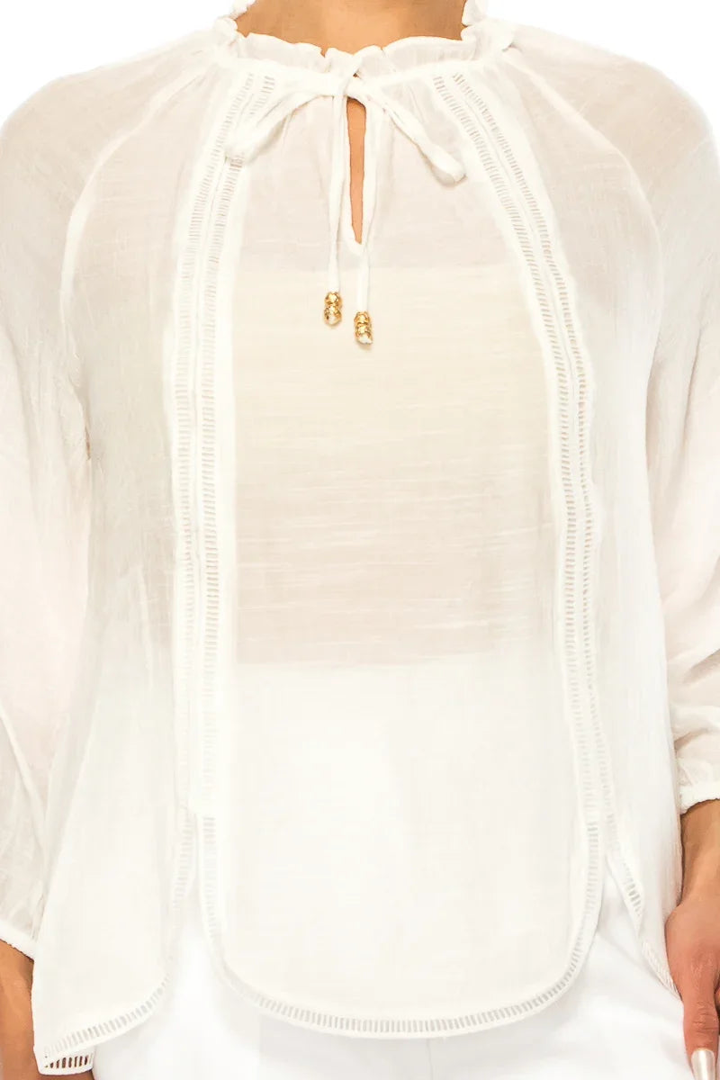 Zac & Rachel Long Sleeve Button Down Top