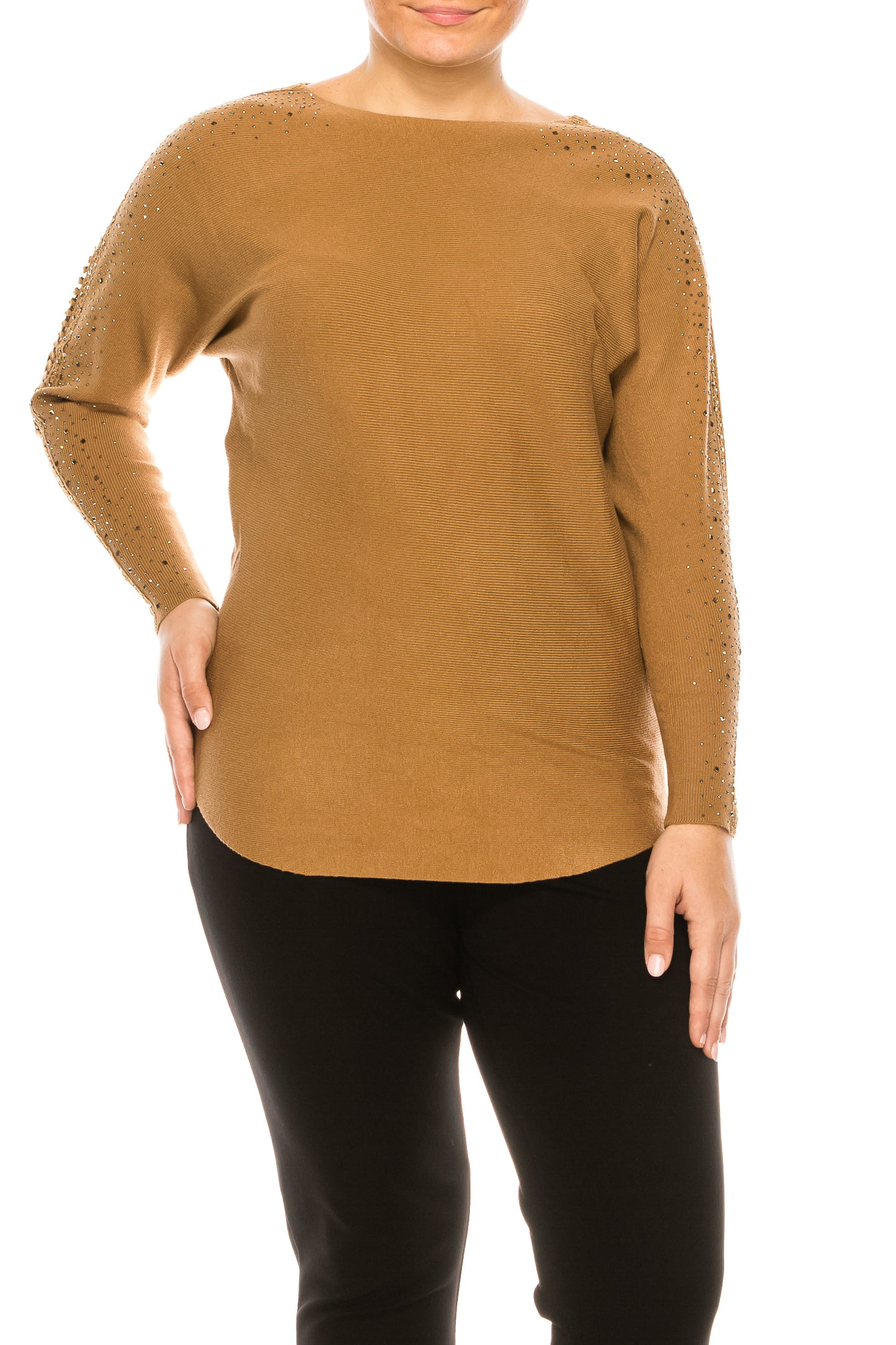 LIV Nutmeg Long Sleeve Sweater Top