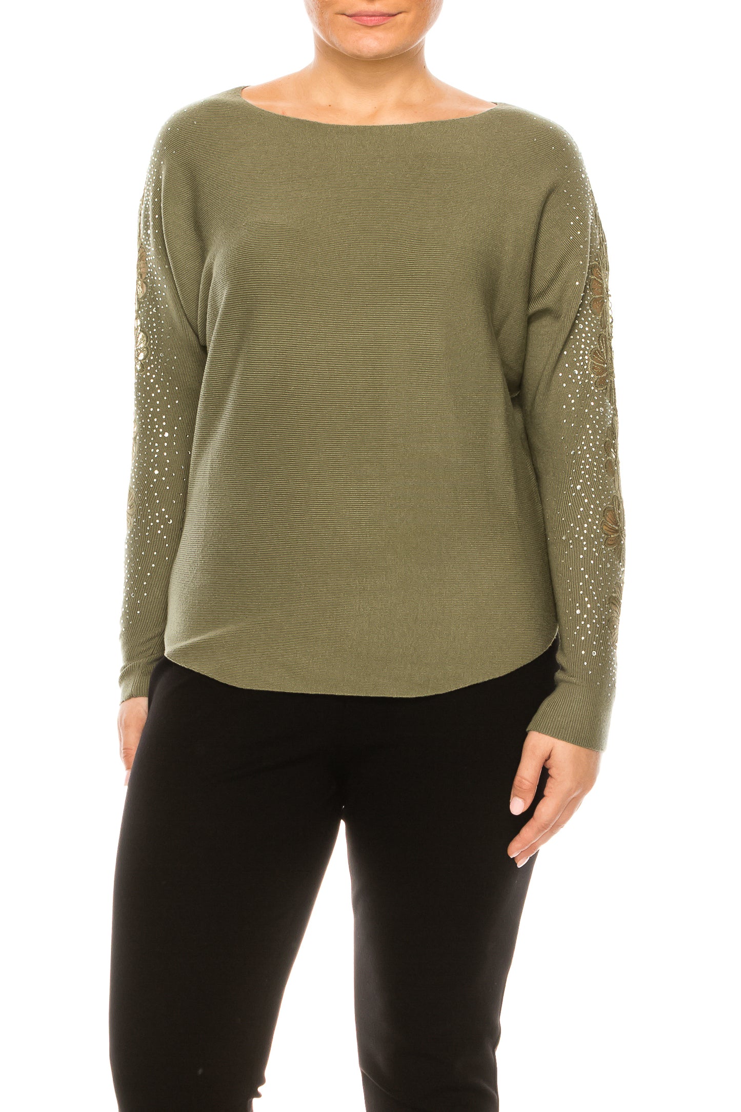 LIV Thyme Long Sleeve Sweater Top