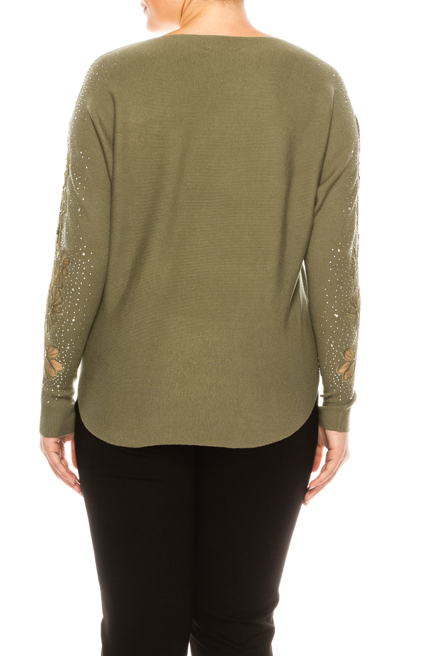 LIV Thyme Long Sleeve Sweater Top