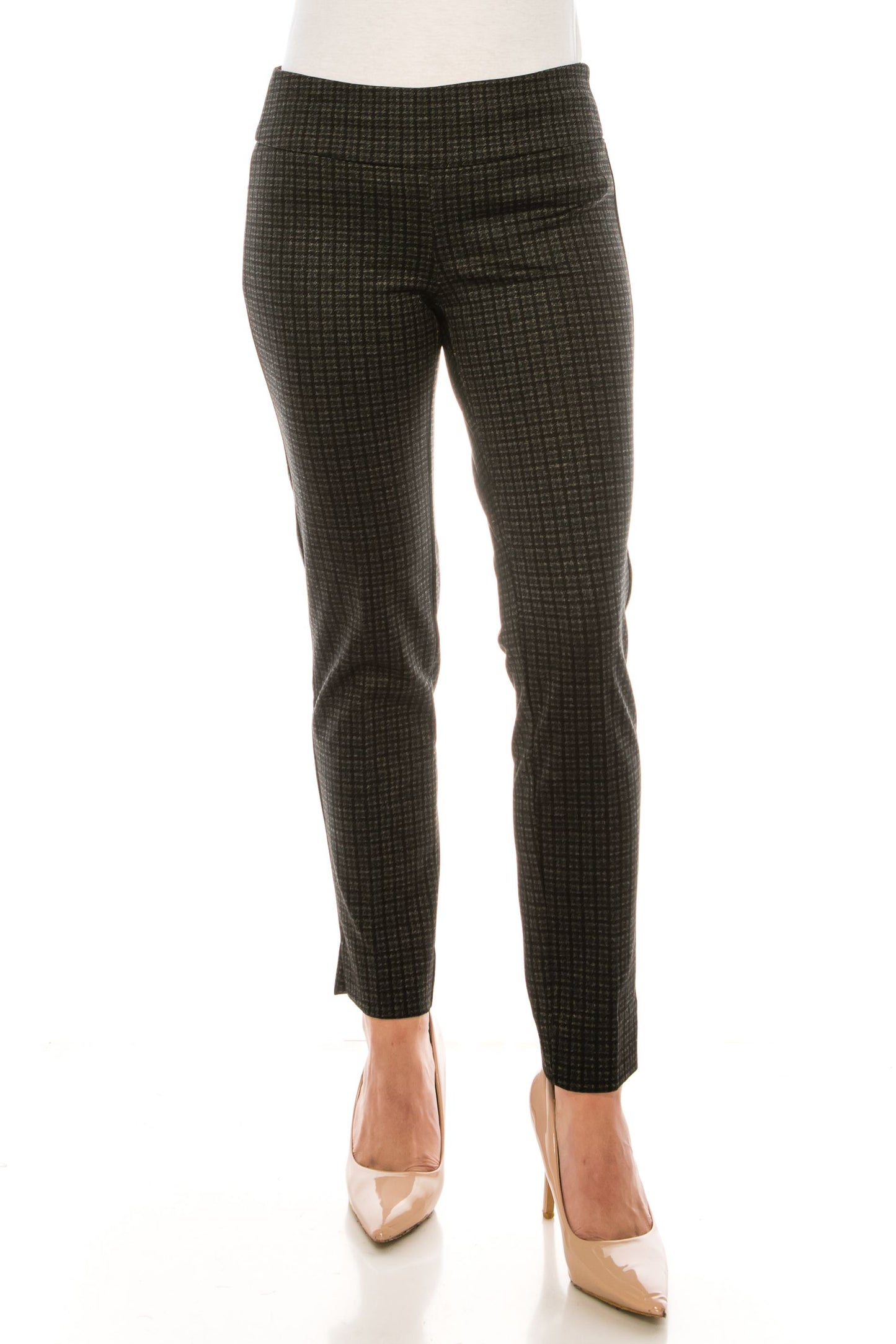 Zac & Rachel Figure Defining Slim Ankle Pull On Pants