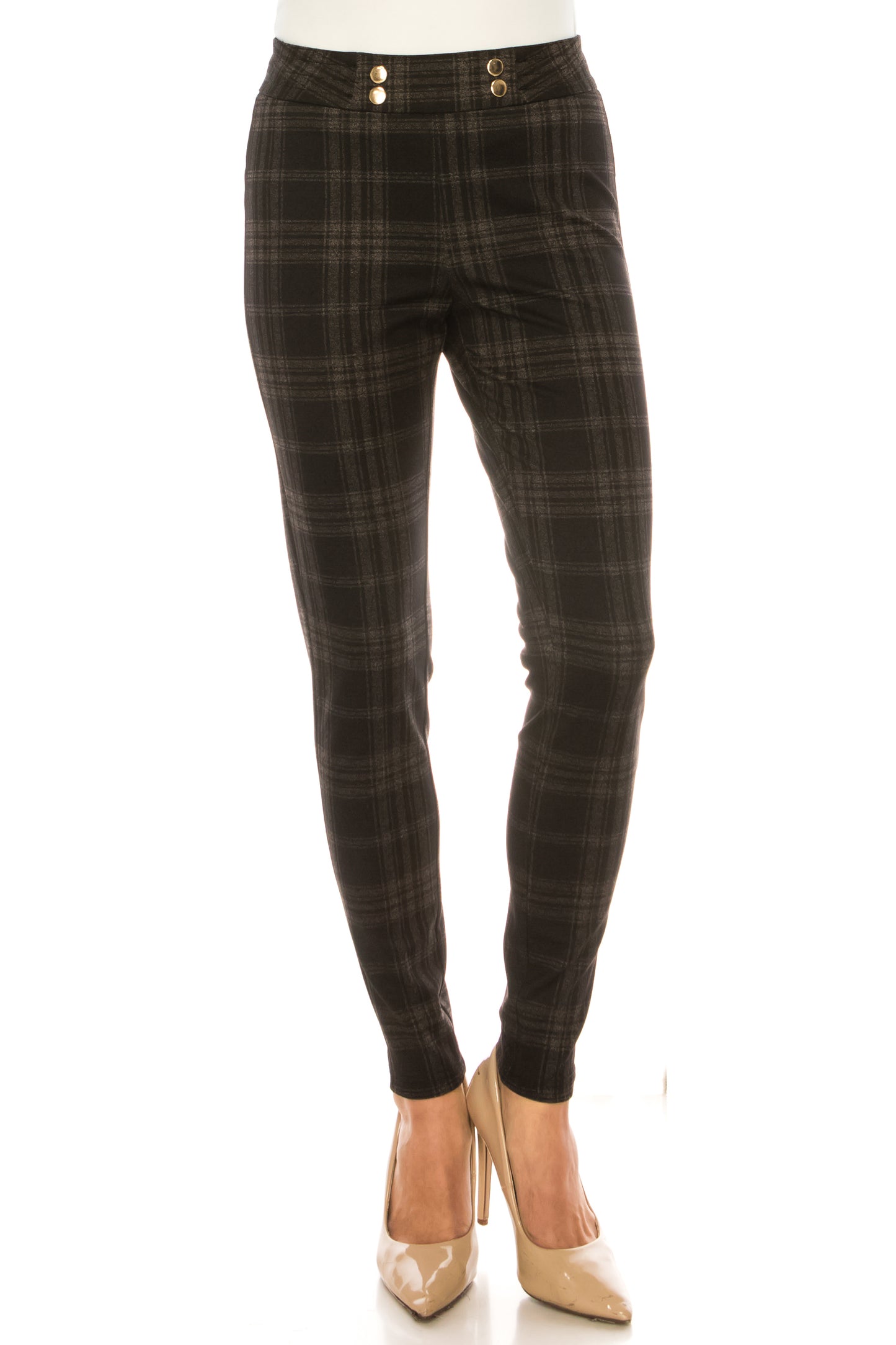 Zac & Rachel Slim-Fitting Tapered Pull-On Pants