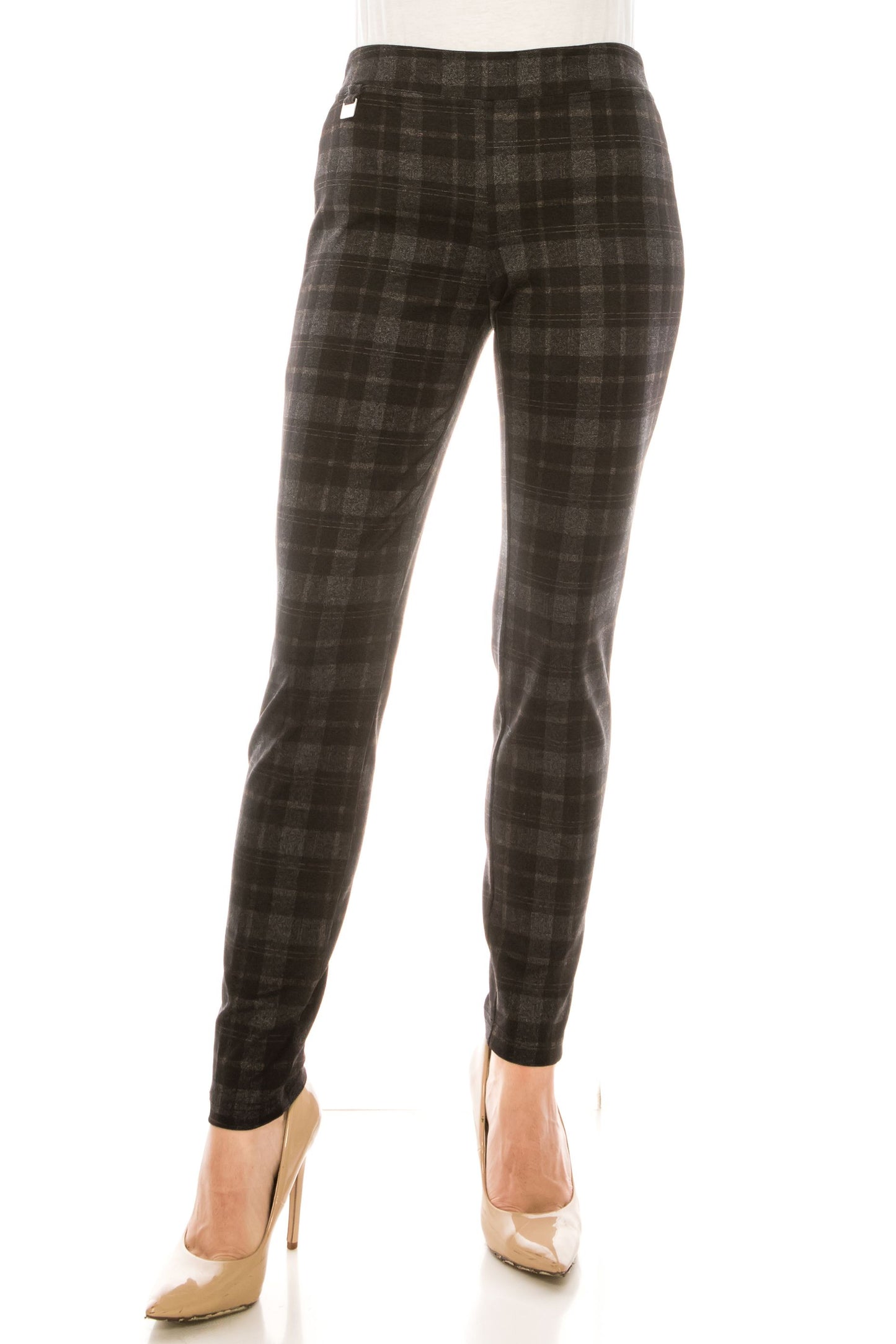 Zac & Rachel Figure-Defining Pull-On Legging Pants