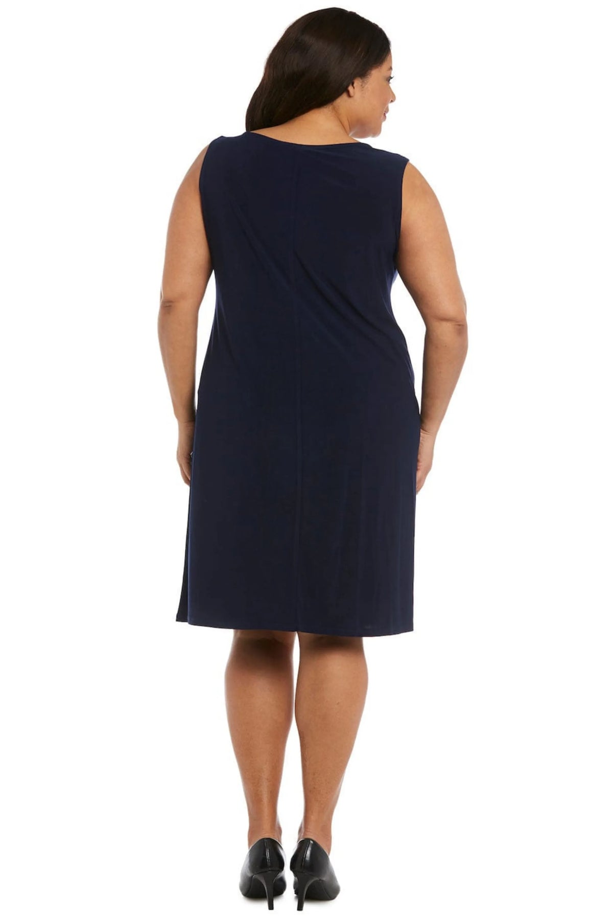 RM Richards Embroidered Filigree Jacket Dress