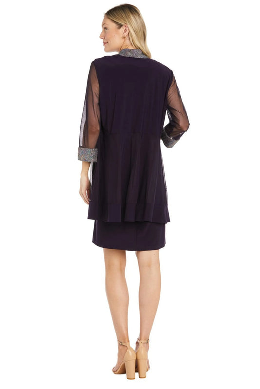 RM Richards Evening 2 Piece Jacket Dress
