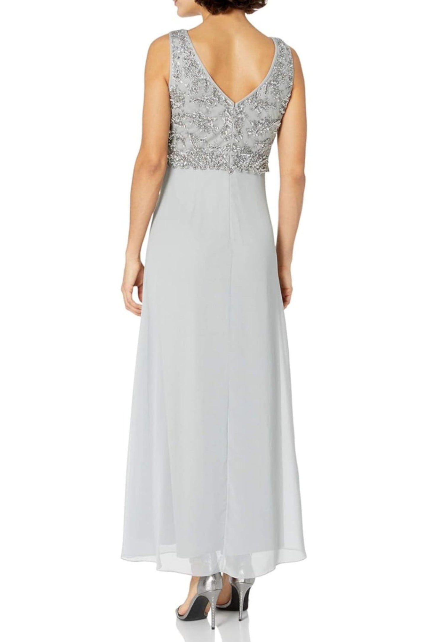 Adrianna Papell Sleeveless Beaded Special Occasion Dress