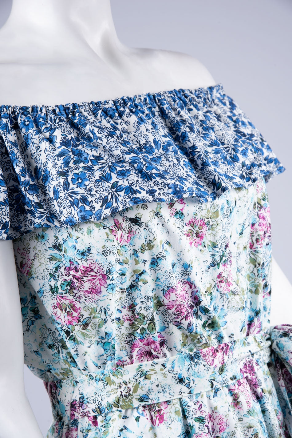 Clover & Sloane Off the Shoulder Day Dress