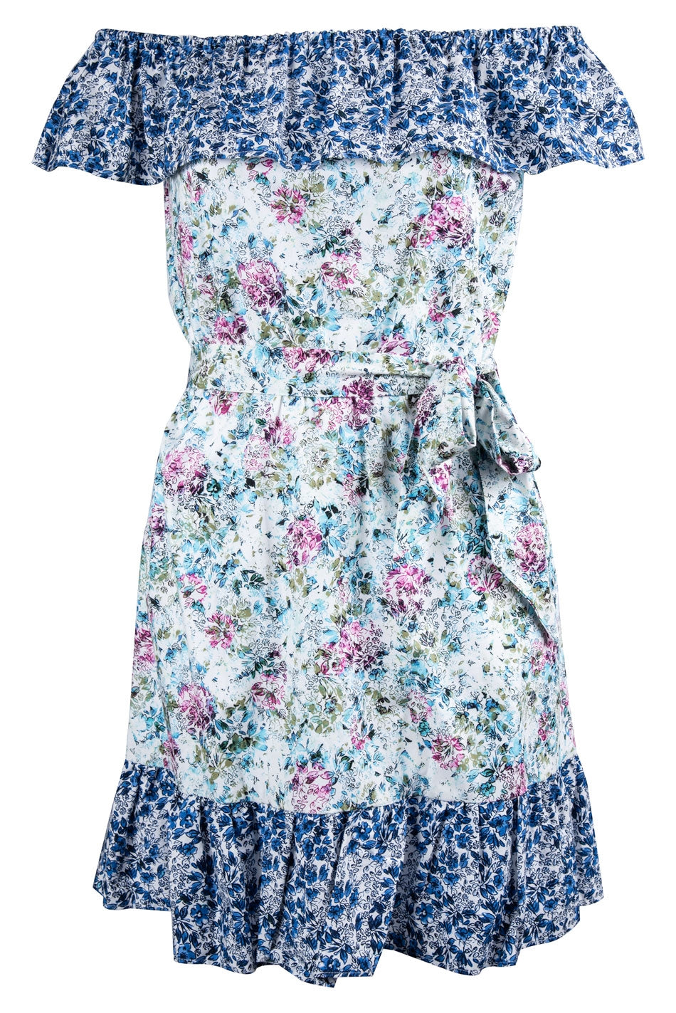 Clover & Sloane Off the Shoulder Day Dress