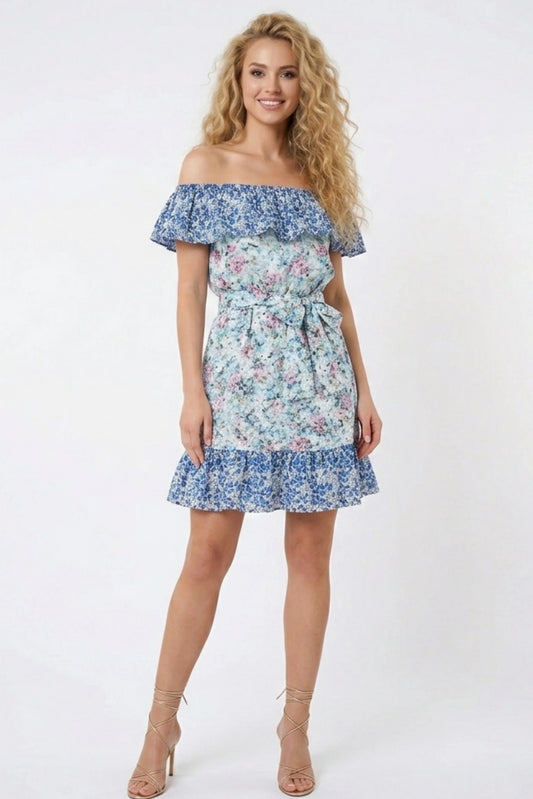 Clover & Sloane Off the Shoulder Day Dress